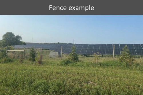 Fence example